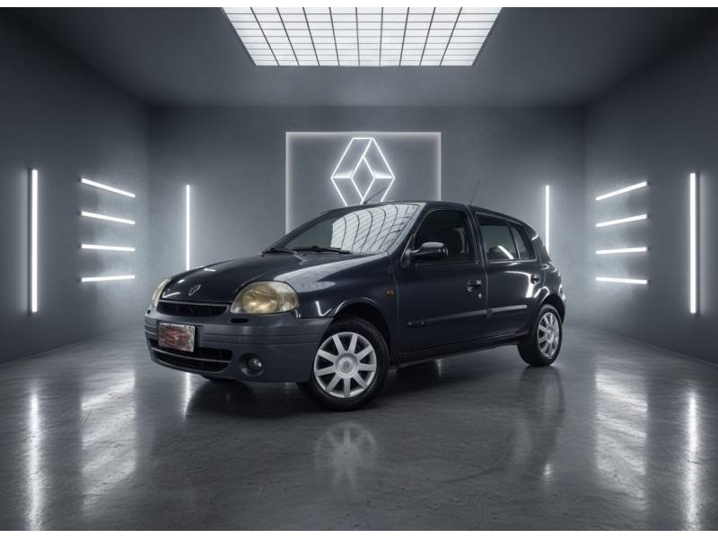 RENAULT - CLIO - 2003/2003 - Cinza - R$ 8.900,00