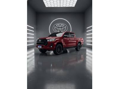 TOYOTA - HILUX - 2020/2021 - Vermelha - R$ 206.900,00