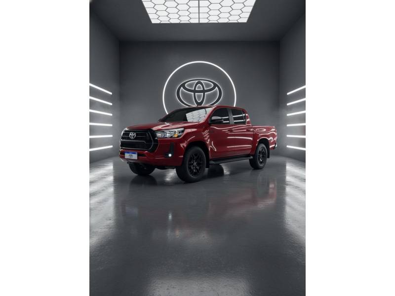 TOYOTA - HILUX - 2020/2021 - Vermelha - R$ 206.900,00