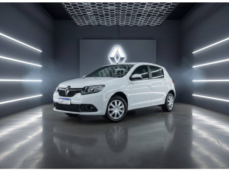 RENAULT - SANDERO - 2017/2018 - Branca - R$ 47.900,00