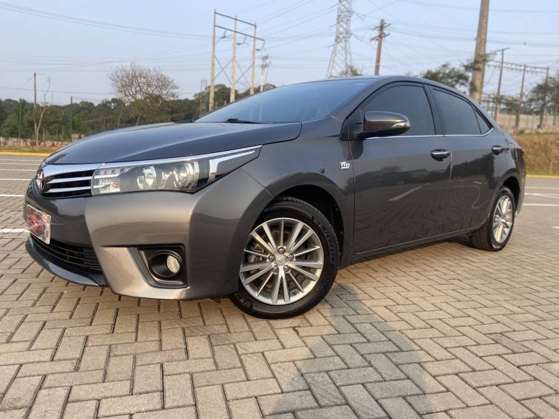 TOYOTA - COROLLA - 2015/2016 - Cinza - R$ 94.900,00