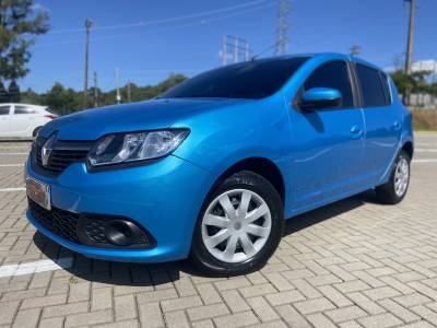 RENAULT - SANDERO - 2015/2015 - Azul - R$ 39.900,00