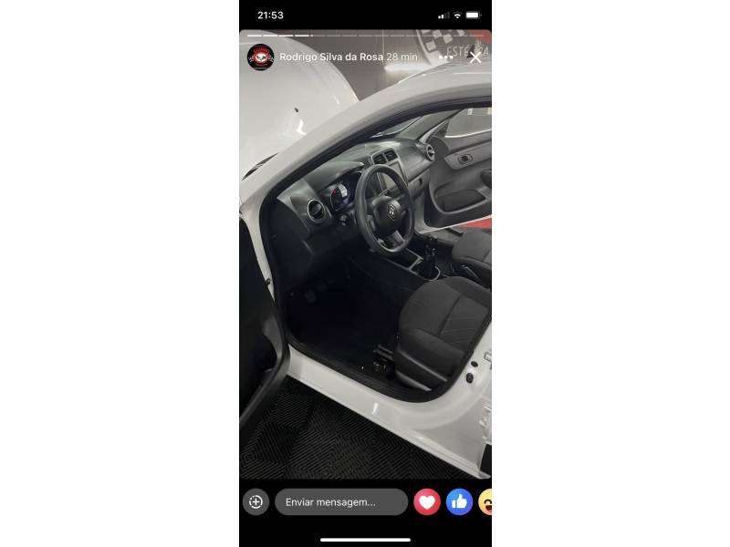 RENAULT - KWID - 2018/2019 - Branca - R$ 35.900,00