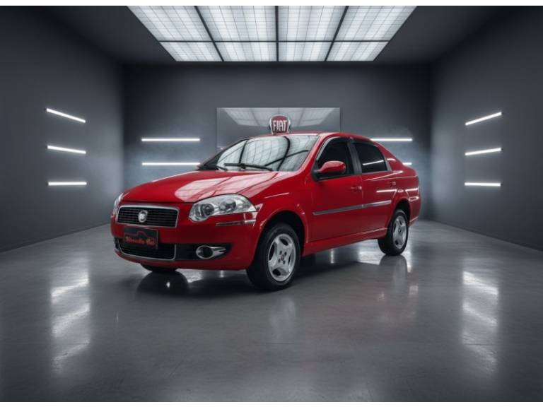 FIAT - SIENA - 2012/2012 - Vermelha - R$ 28.900,00