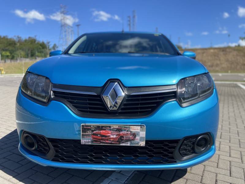 RENAULT - SANDERO - 2014/2015 - Azul - R$ 37.900,00
