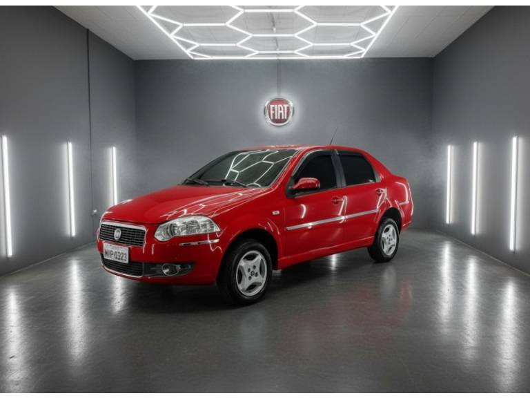 FIAT - SIENA - 2012/2012 - Vermelha - R$ 28.900,00