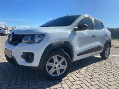 RENAULT - KWID - 2018/2019 - Branca - R$ 35.900,00