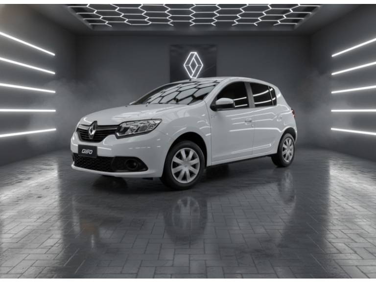 RENAULT - SANDERO - 2017/2018 - Branca - Sob Consulta