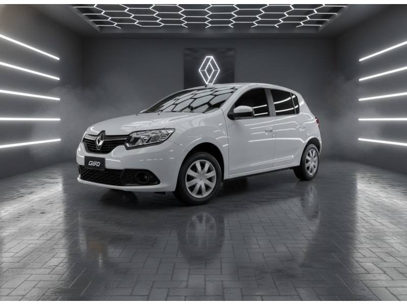 RENAULT - SANDERO - 2017/2018 - Branca - Sob Consulta